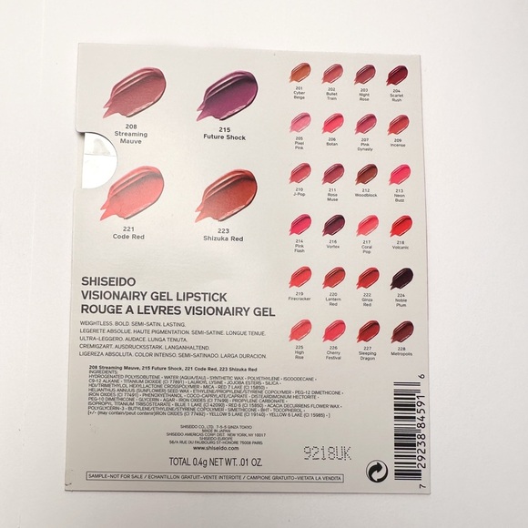 🆕 14pc SHISEIDO Skincare & Makeup Set w/ Serum, Sunscreen, Foundation & Lip - Picture 6 of 16